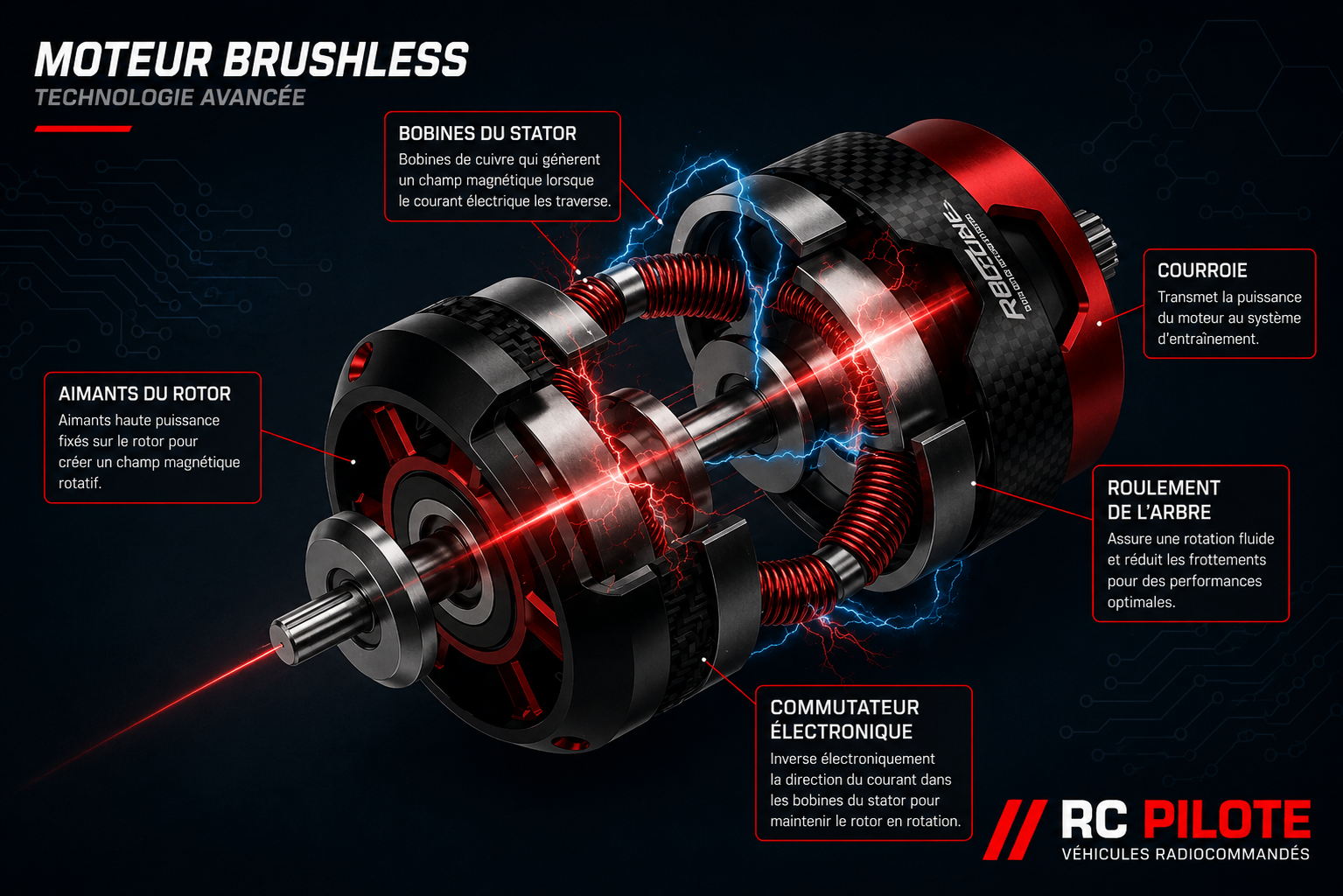 Moteur Brushless (haute performance)