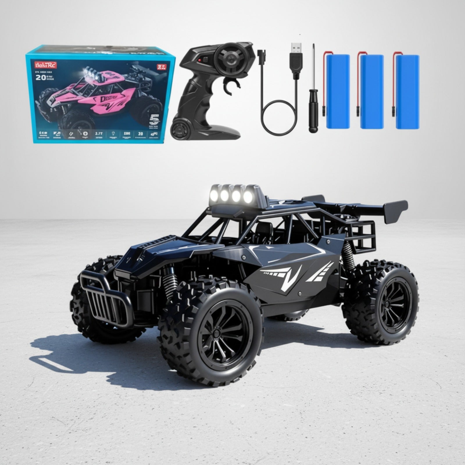 Voiture Télécommandée 1:16 - Buggy RC 2WD Tout-Terrain pour Enfants