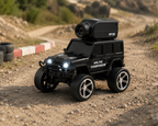 Mini Voiture RC Escalade en Alliage 1:64 avec Caméra HD et Lumière LED - Jouet Télécommandé pour Enfants
