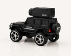 Mini Voiture RC Escalade en Alliage 1:64 avec Caméra HD et Lumière LED - Jouet Télécommandé pour Enfants