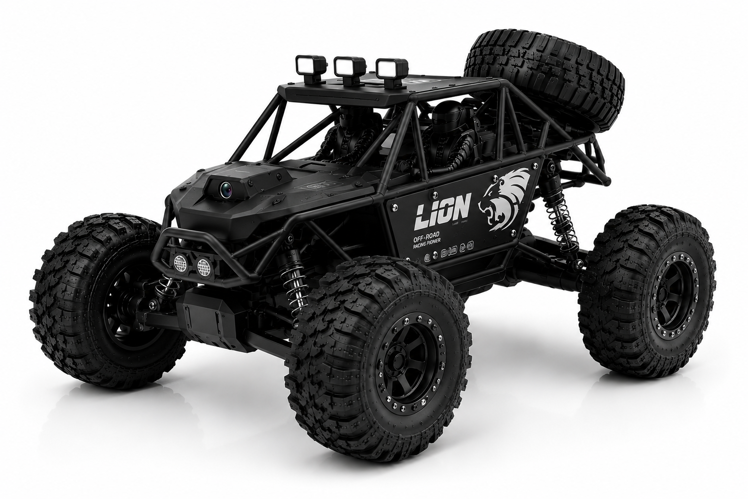 IPX7 Waterproof 4WD Amphibious RC Caterpillar with HD Camera and 50-Minute Battery Life