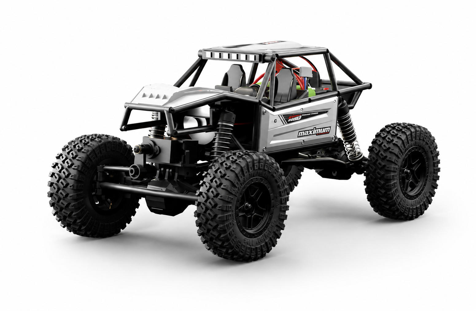 Voiture RC Rock Crawler 4WD Tout-Terrain 1/18 - Véhicule Électrique Télécommandé pour Enfants