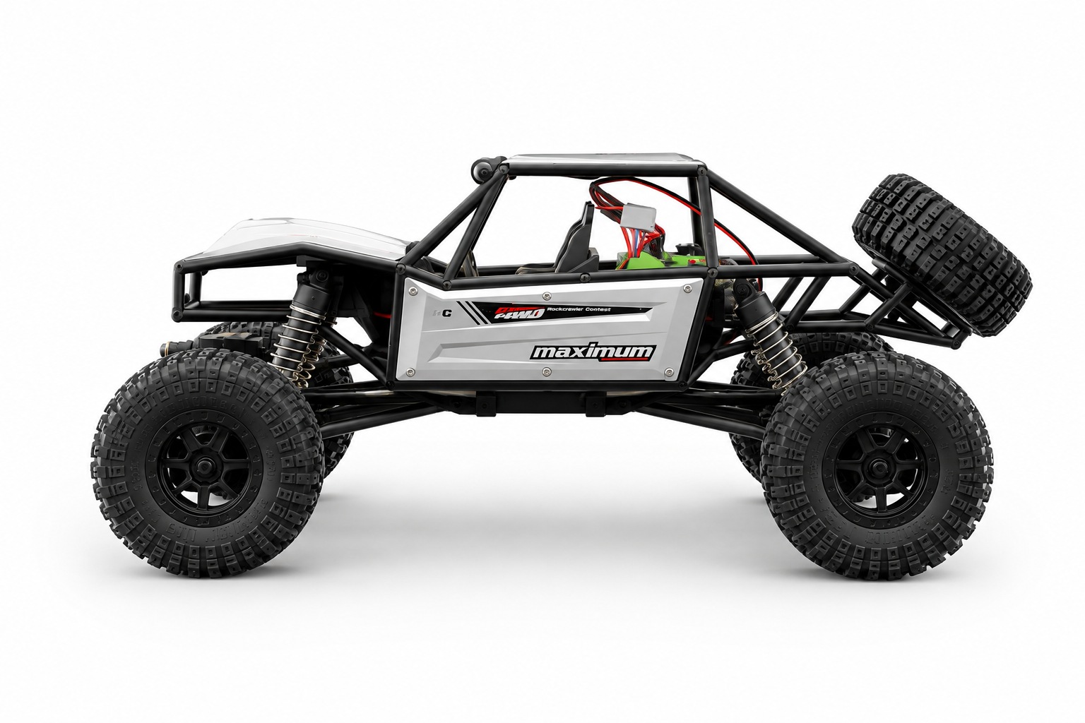 Voiture RC Rock Crawler 4WD Tout-Terrain 1/18 - Véhicule Électrique Télécommandé pour Enfants