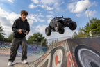 Voiture RC Tout-Terrain 50 KM/H avec Lumières LED - Buggy Télécommandé 2.4G pour Enfants et Garçons