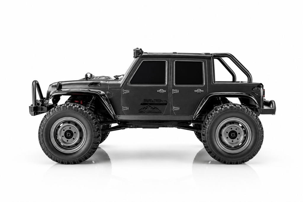 Voiture RC Tout-Terrain 50 KM/H avec Lumières LED - Buggy Télécommandé 2.4G pour Enfants et Garçons