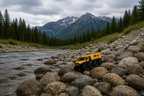 Voiture Télécommandée JJRC Q137 8x8 Amphibie Tout-Terrain