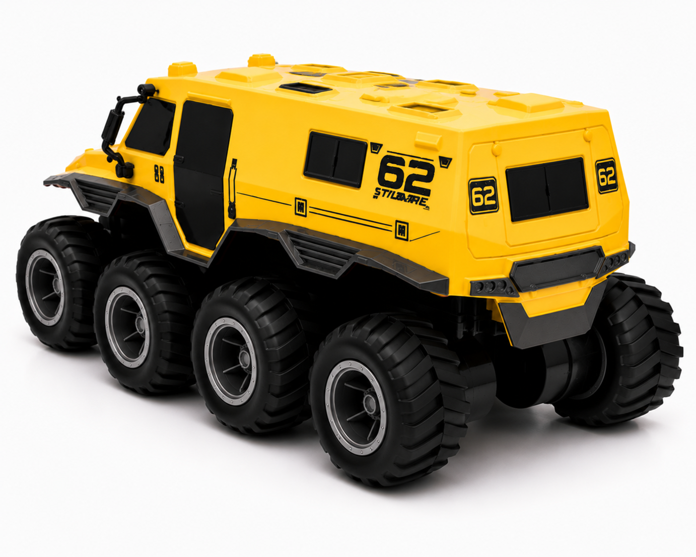 Voiture Télécommandée JJRC Q137 8x8 Amphibie Tout-Terrain