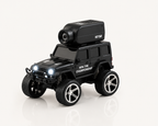 Mini Voiture RC Escalade en Alliage 1:64 avec Caméra HD et Lumière LED - Jouet Télécommandé pour Enfants