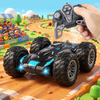 Voiture RC Cascade Double Face avec Lumières - Jouet Enfant 2.4G