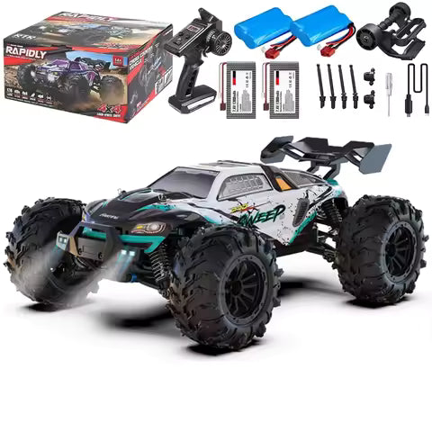 Voiture RC 4x4 Tout-Terrain Haute Vitesse - Buggy 50/80 KM/H pour Enfants & Adultes