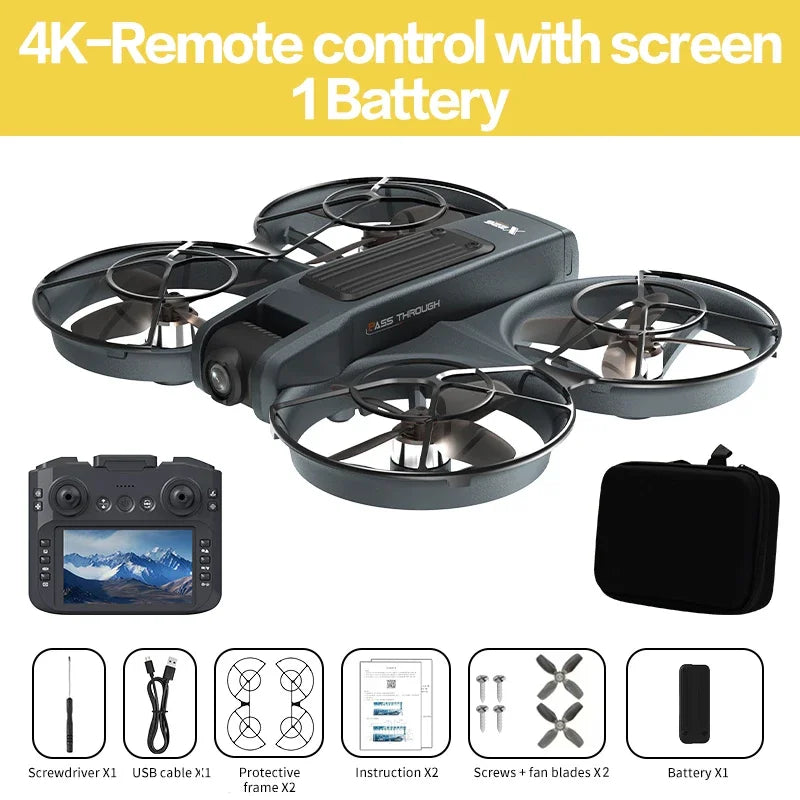 Drone Lenovo X226/X226VR 8K HD avec Double Caméra - Cadeau Idéal pour Enfant