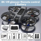 Drone Lenovo X226/X226VR 8K HD avec Double Caméra - Cadeau Idéal pour Enfant