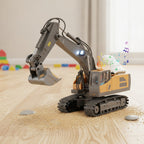 Pelle télécommandée RC 2.4G avec sons - Échelle 1:20, Véhicule de construction pour enfants