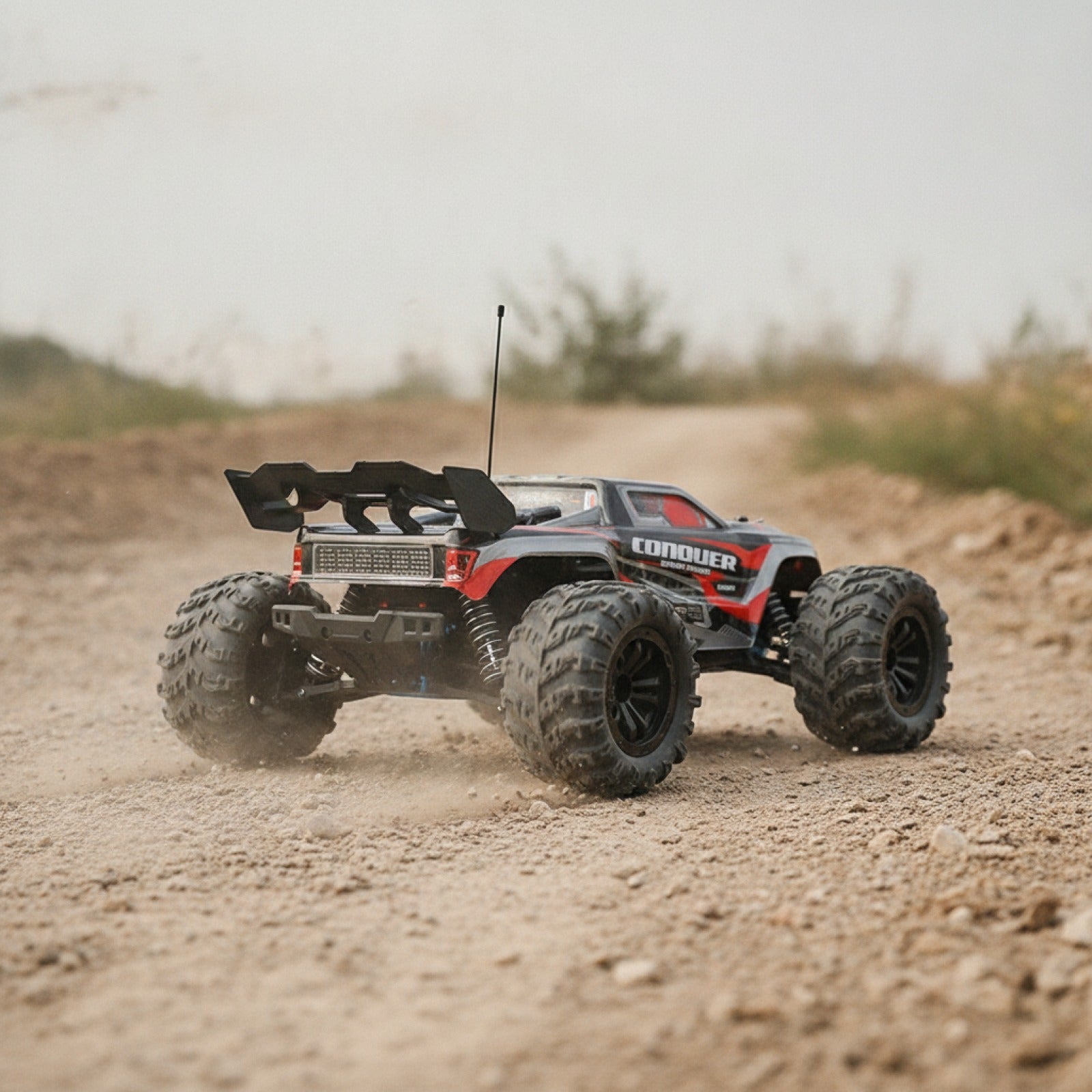 Voiture RC WLtoys 1:16 - 4WD Haute Vitesse 50 km/h, Monster Truck Tout-Terrain 2.4G pour Garçons