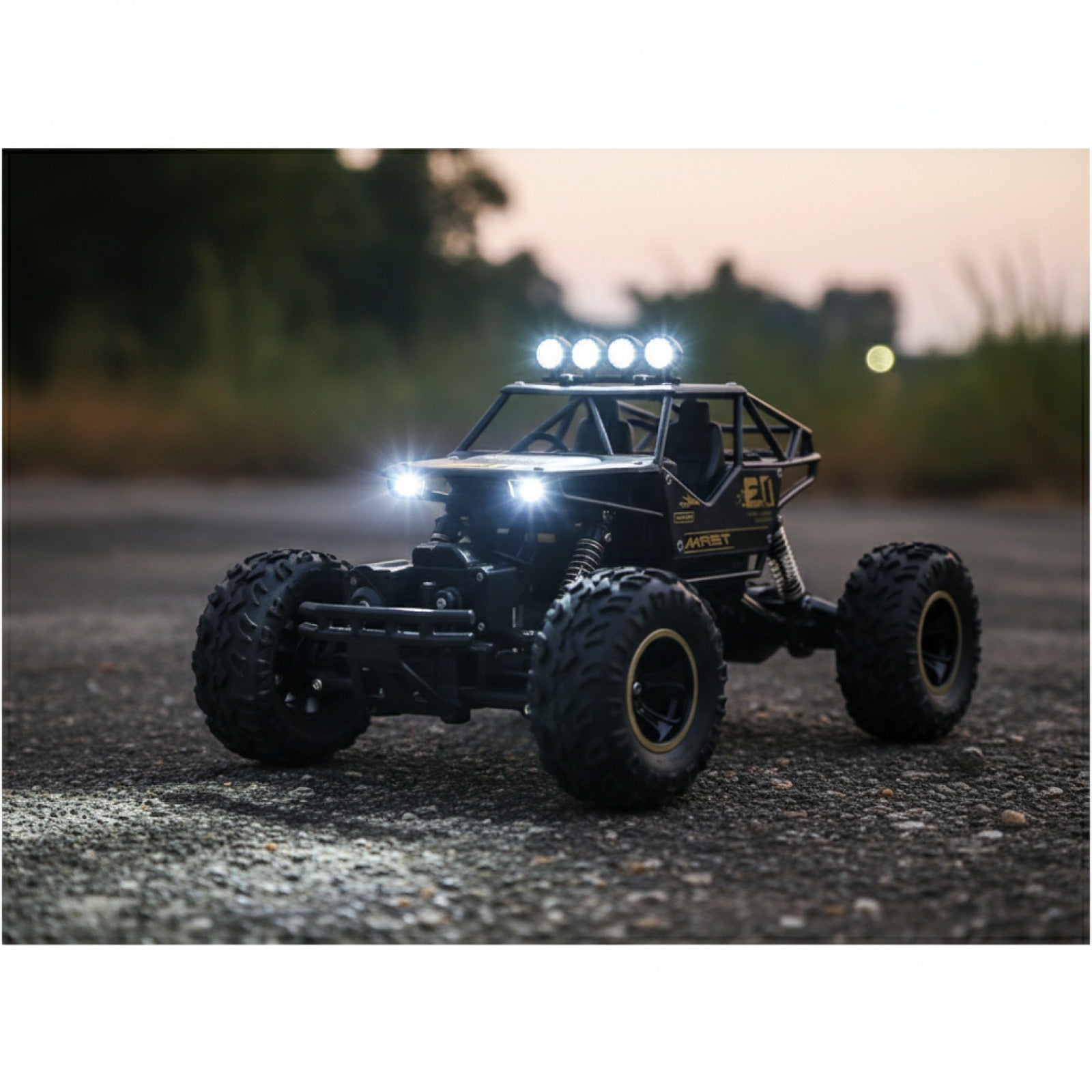 Voiture RC ZWN 1:16 4WD avec Lumières LED - Buggy Tout-Terrain Radiocommandé pour Enfants