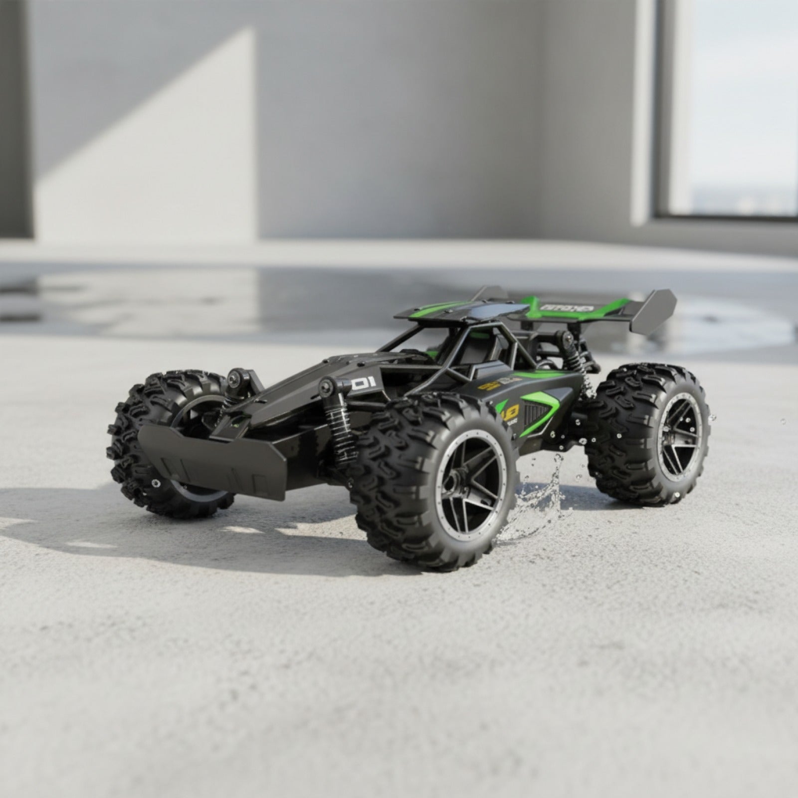 Voiture RC Rapide 1:18 15 km/h - Modèle 2.4G avec Dérive et Anti-Collision, Rechargeable USB