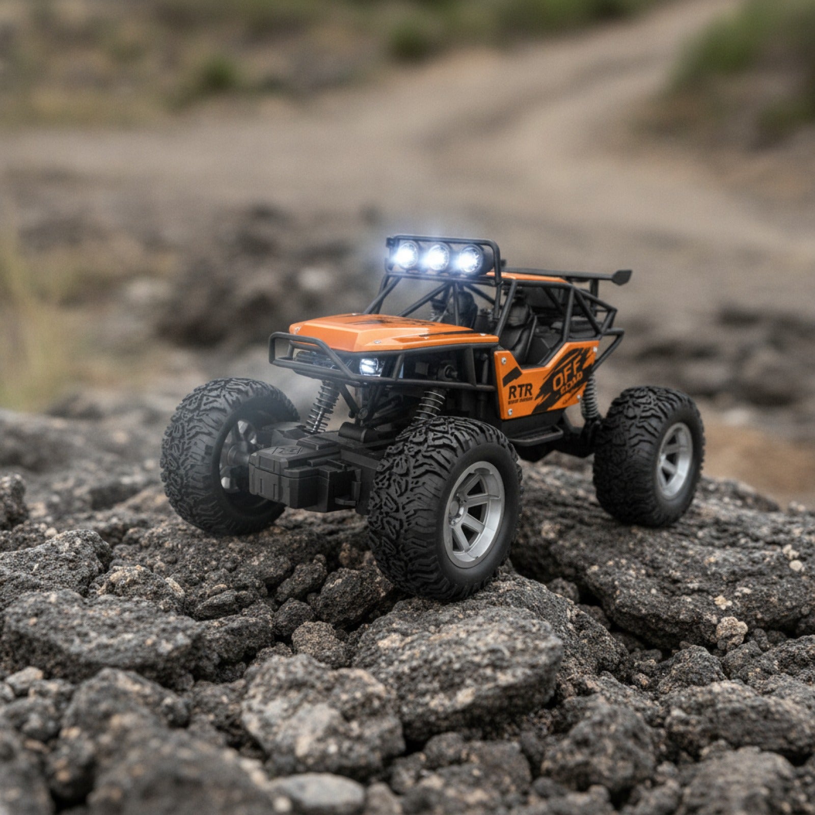 Voiture RC 1:20 en Alliage, Véhicule d'Escalade 2.4GHz avec Lumières - Cadeau Idéal pour Enfants