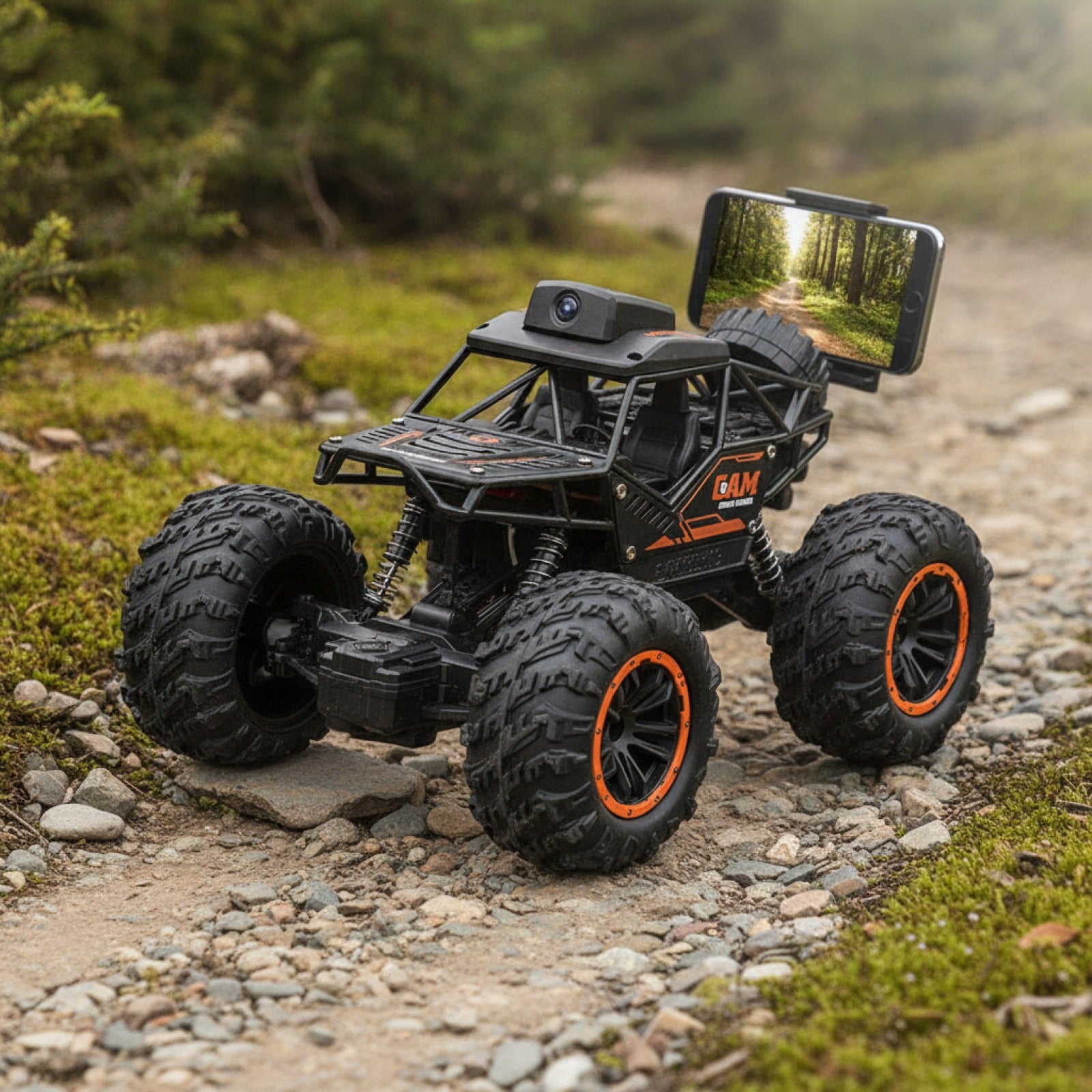 Voiture RC SUV 4x4 avec Caméra HD FPV WiFi - Jouet Radiocommandé Tout-Terrain pour Enfants