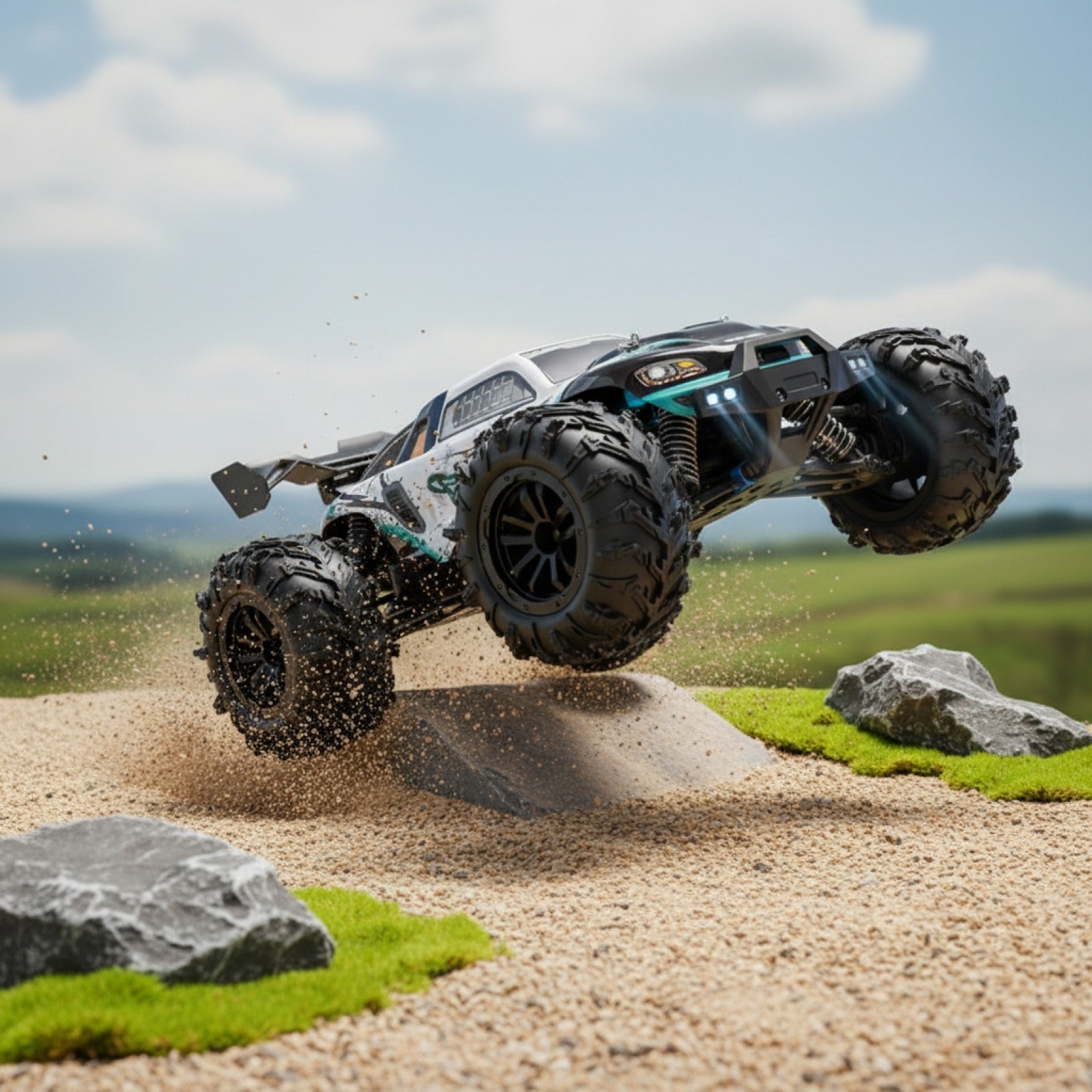 Voiture RC Tout-Terrain Rapide : Aventure et Vitesse sur Tous les Terrains