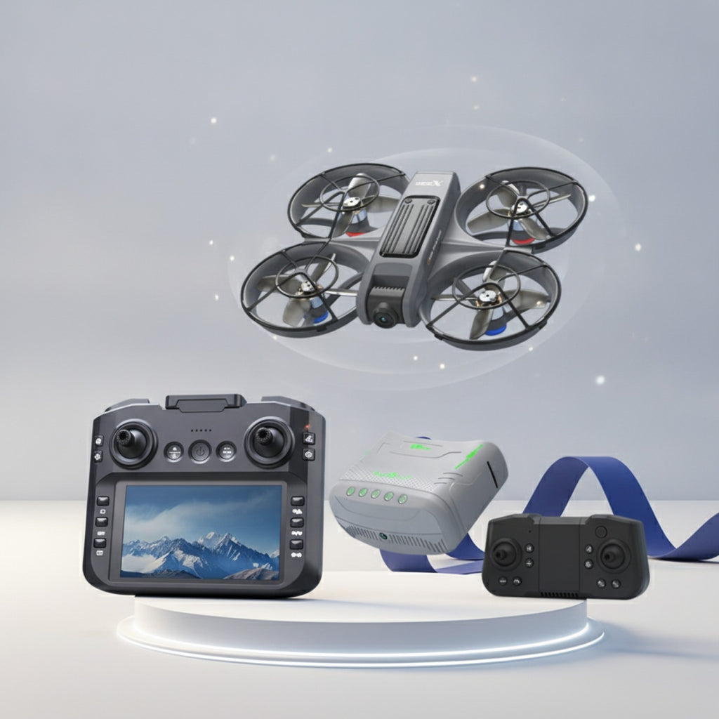 Mini Drone Professionnel 4K Lenovo X226/X226VR avec Écran - Cadeau Idéal pour Enfants
