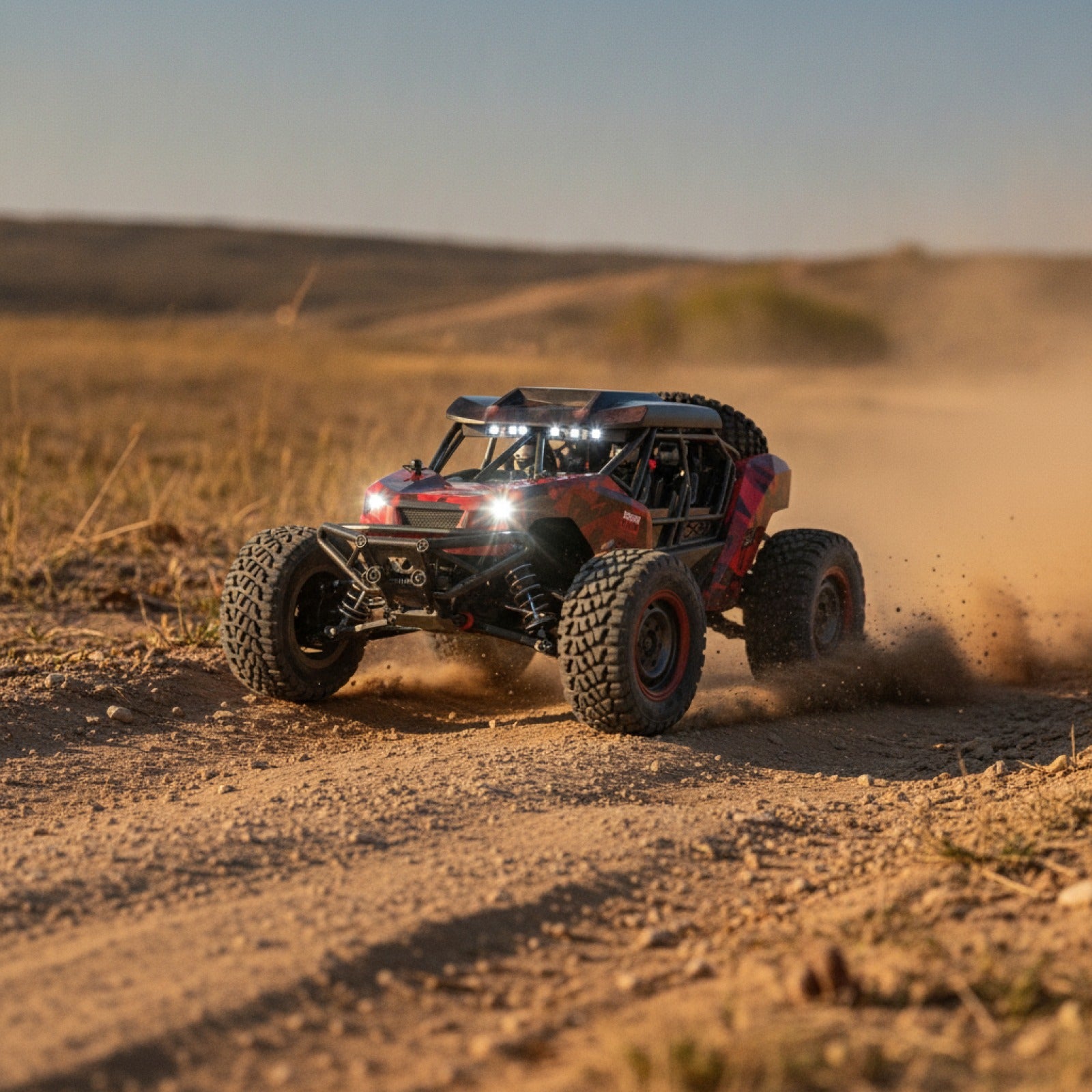 Buggy RC WLtoys 16101 4WD : Voiture Télécommandée Haute Vitesse 50 km/h Tout Terrain avec LED