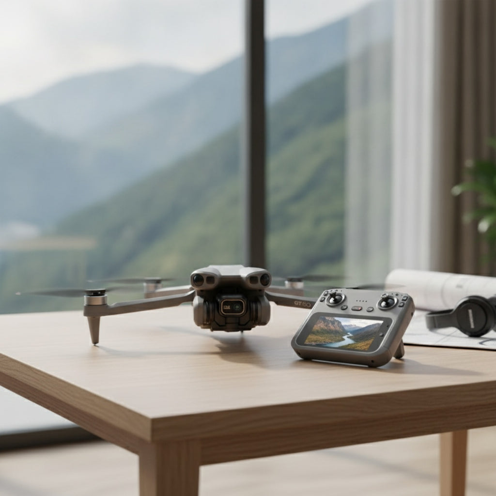 Drone professionnel Lenovo GT50 - Caméra HD 8K, Moteur Brushless 5G, Photographie Aérienne