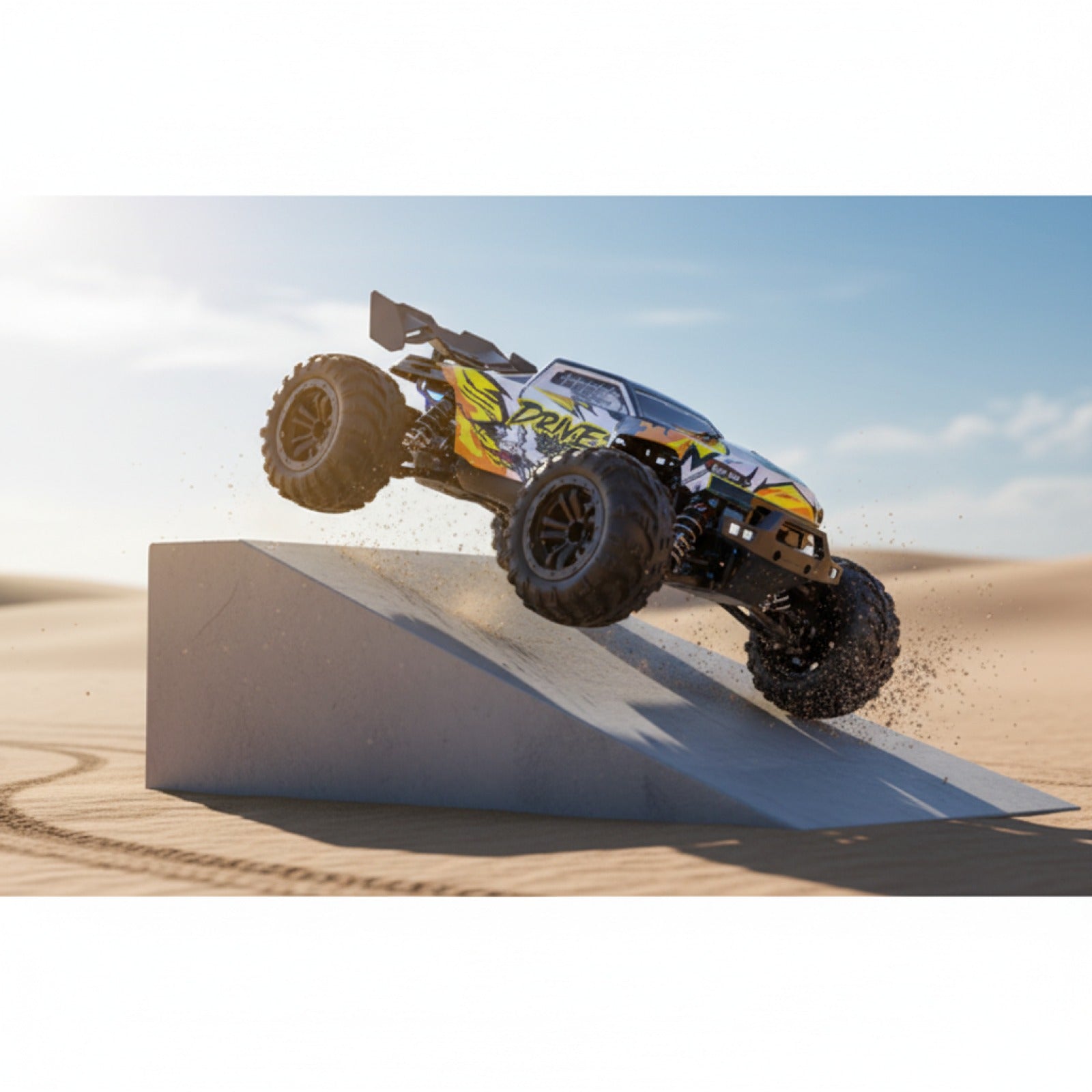 Voiture RC 16102PRO 4WD Brushless : Véhicule Tout-Terrain Rapide 1:16 (70 KM/H)
