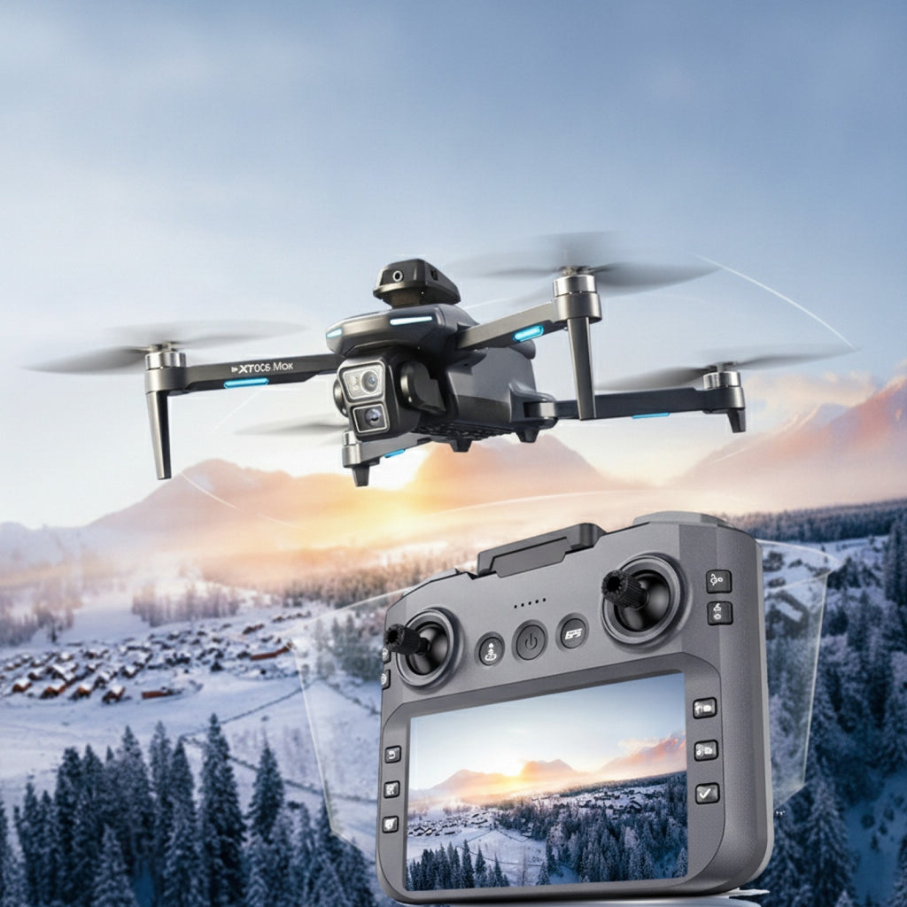 Drone Lenovo XT606 MAX : GPS, Caméra 4K/8K, FPV, Rotation 360°, Évitement Obstacles