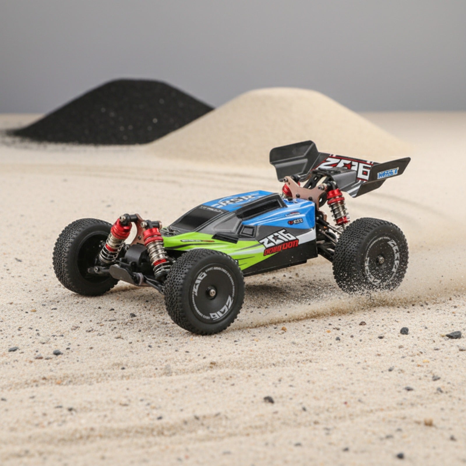 Voiture RC WLtoys 144001 : Course 4x4 Tout-Terrain Vitesse 60 km/h