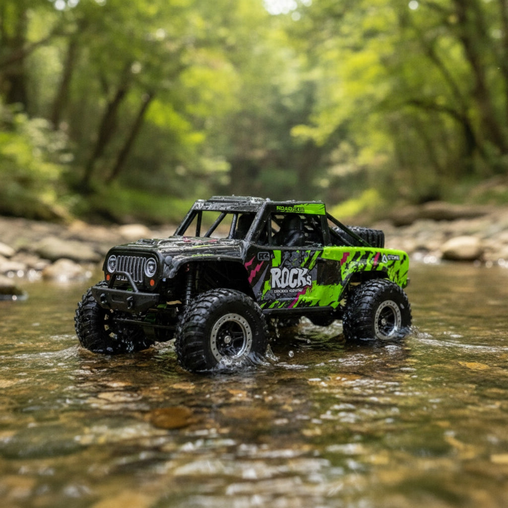 JJRC Q191 : Voiture Télécommandée Tout-Terrain Amphibie 4x4 - Cadeau Idéal