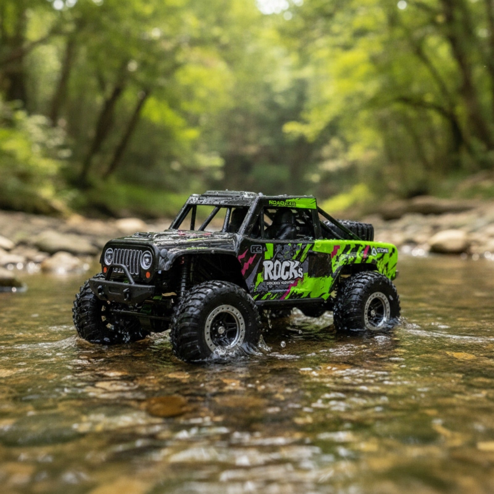 JJRC Q191 : Voiture Télécommandée Tout-Terrain Amphibie 4x4 - Cadeau Idéal