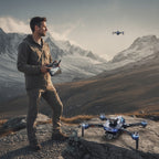 Drone Lenovo GT8 8K HD : Quadricoptère Pliable avec 3 Caméras, Moteur Brushless et Écran FPV