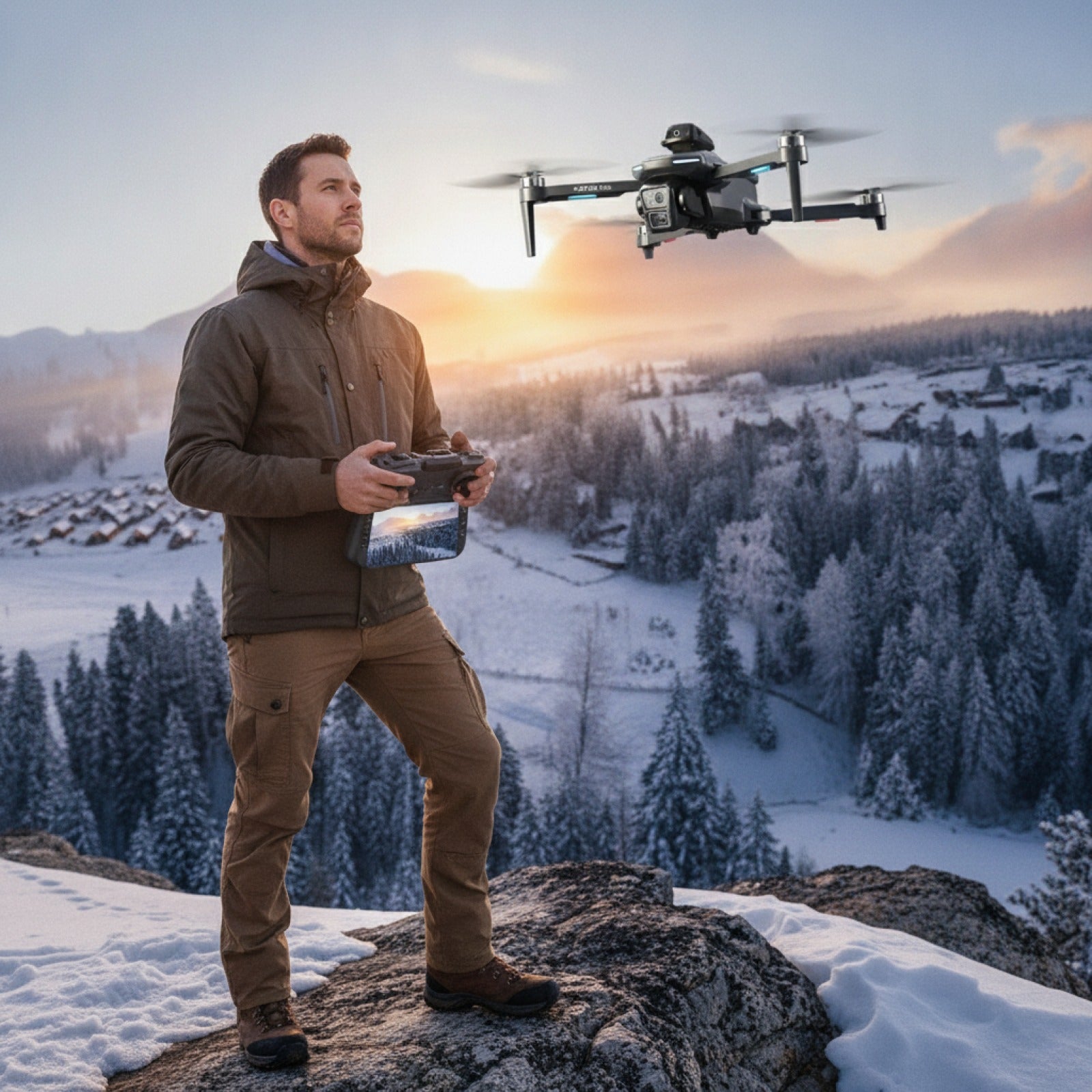 Drone Lenovo XT606 MAX : GPS, Caméra 4K/8K, FPV, Rotation 360°, Évitement Obstacles