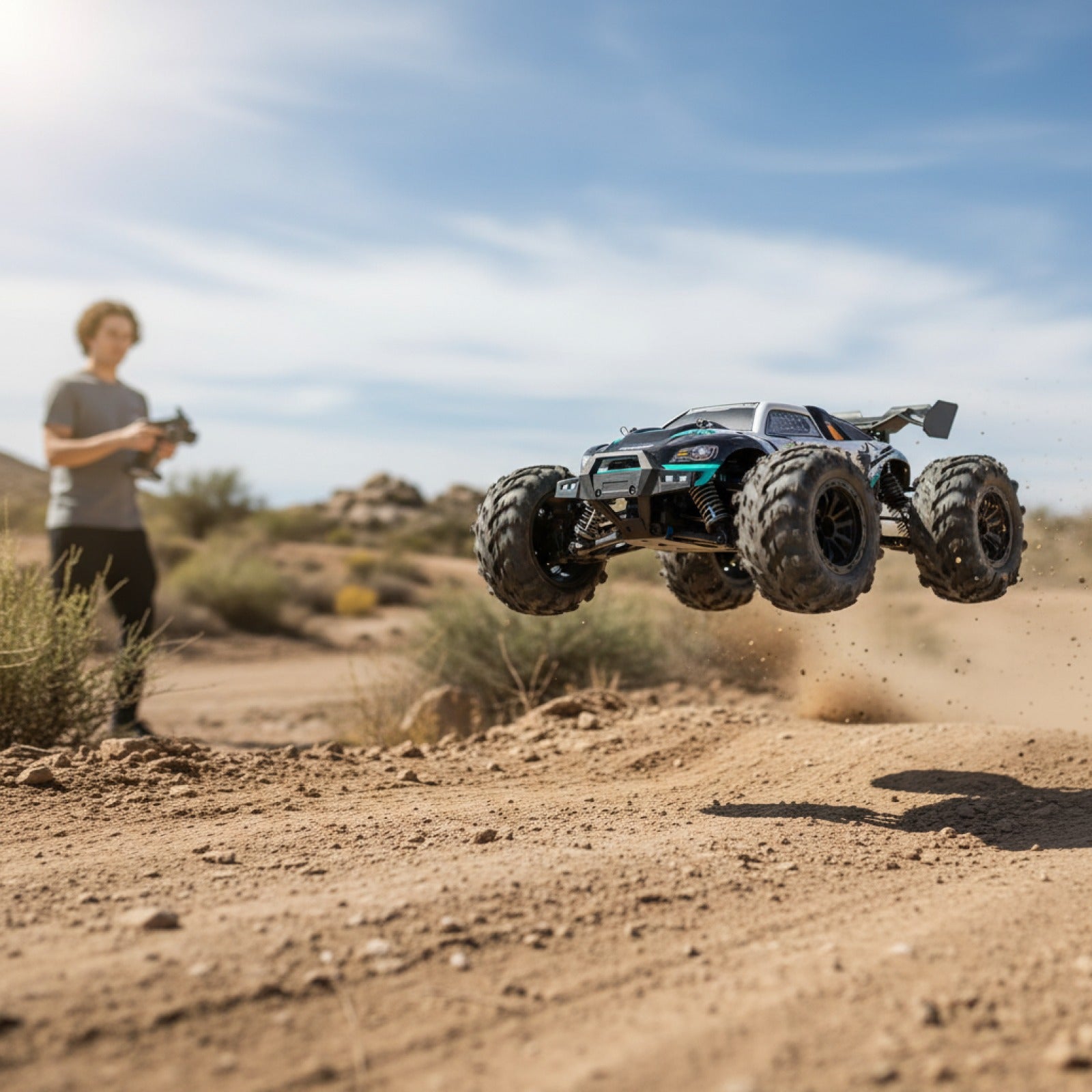 Voiture RC 4x4 Tout-Terrain Haute Vitesse - Buggy 50/80 KM/H pour Enfants & Adultes