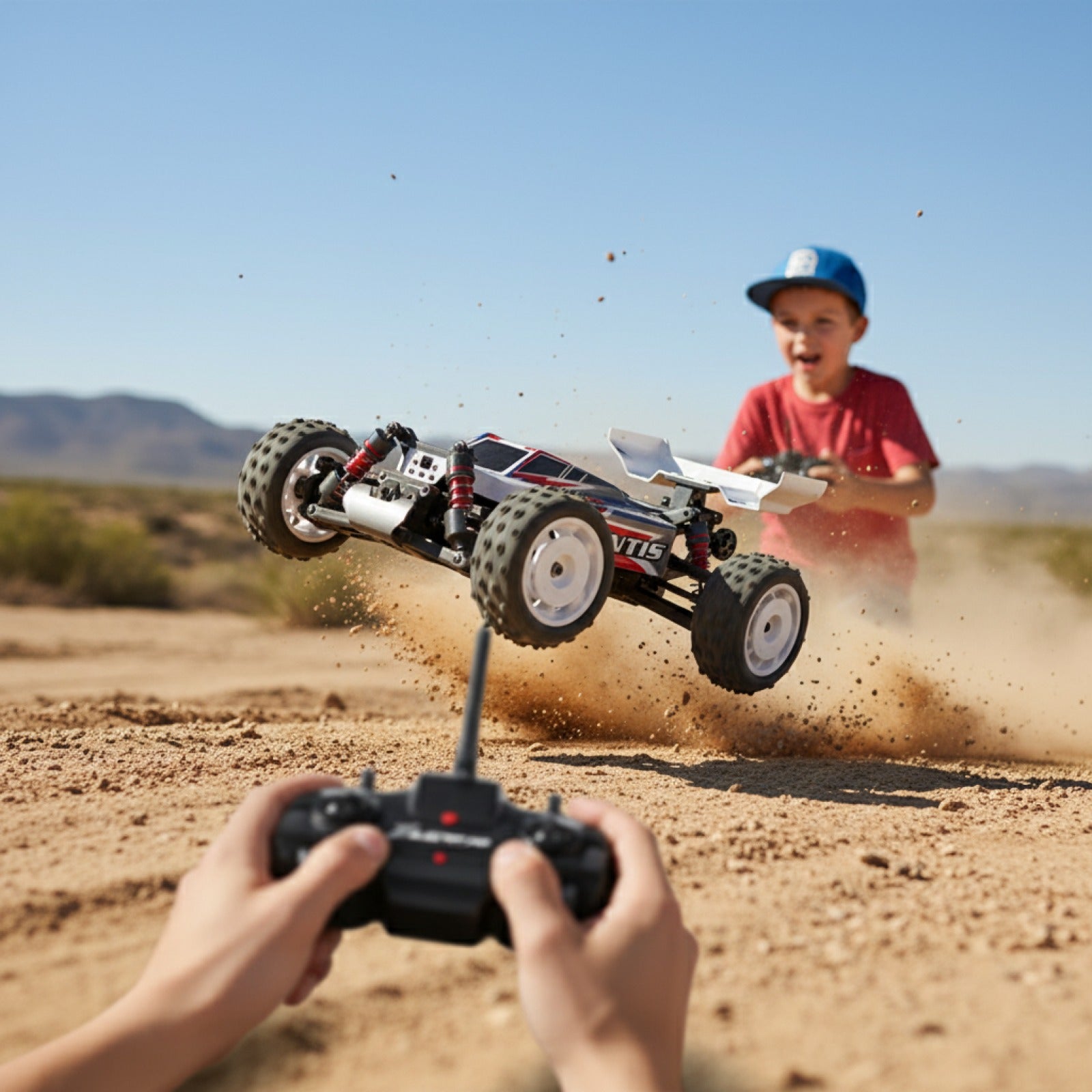 Voiture RC Haute Vitesse S911PRO 1:16 4WD - Jusqu'à 70 km/h, Monster Truck pour Enfants