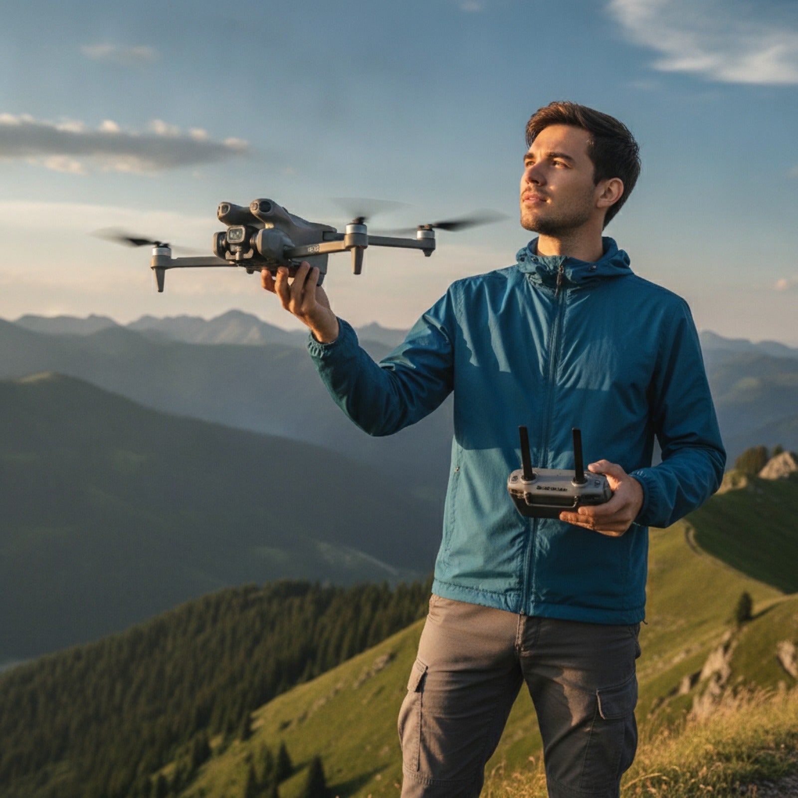 Drone Lenovo GT50 8K HD Pliable avec Double Caméra et Moteurs Brushless
