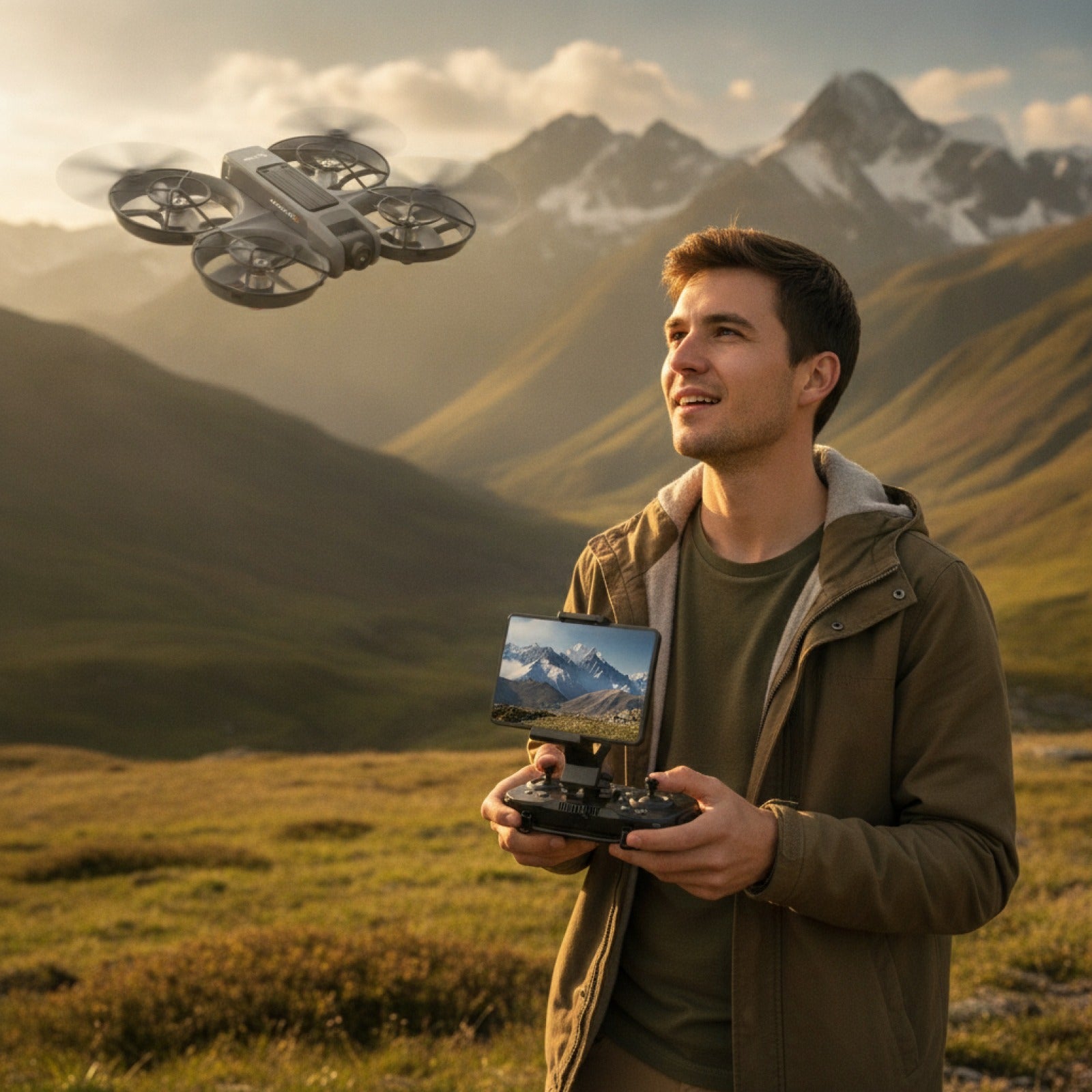 Mini Drone Professionnel 4K Lenovo X226/X226VR avec Écran - Cadeau Idéal pour Enfants