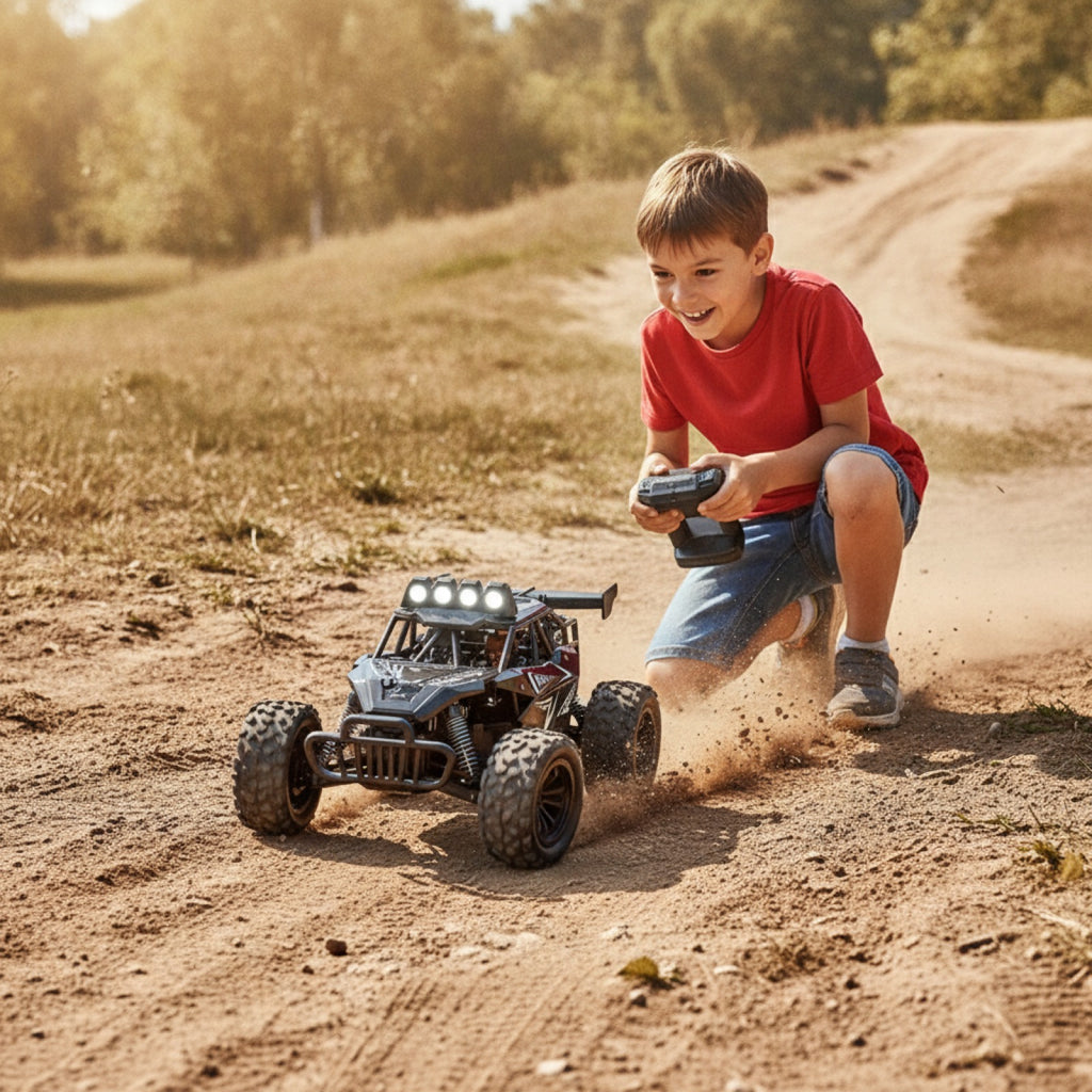 Buggy RC 1:16 2WD : Voiture Télécommandée Tout-Terrain pour Enfants