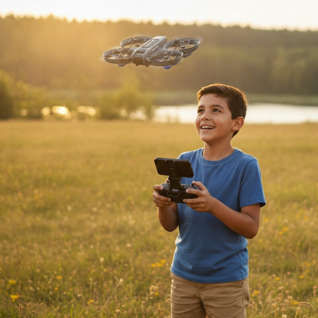 Drone Lenovo X226/X226VR 8K HD avec Double Caméra - Cadeau Idéal pour Enfant