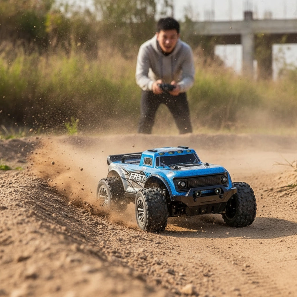 Voiture RC Drift 4WD Haute Vitesse 30 km/h - Jouet Tout-Terrain pour Adultes et Enfants