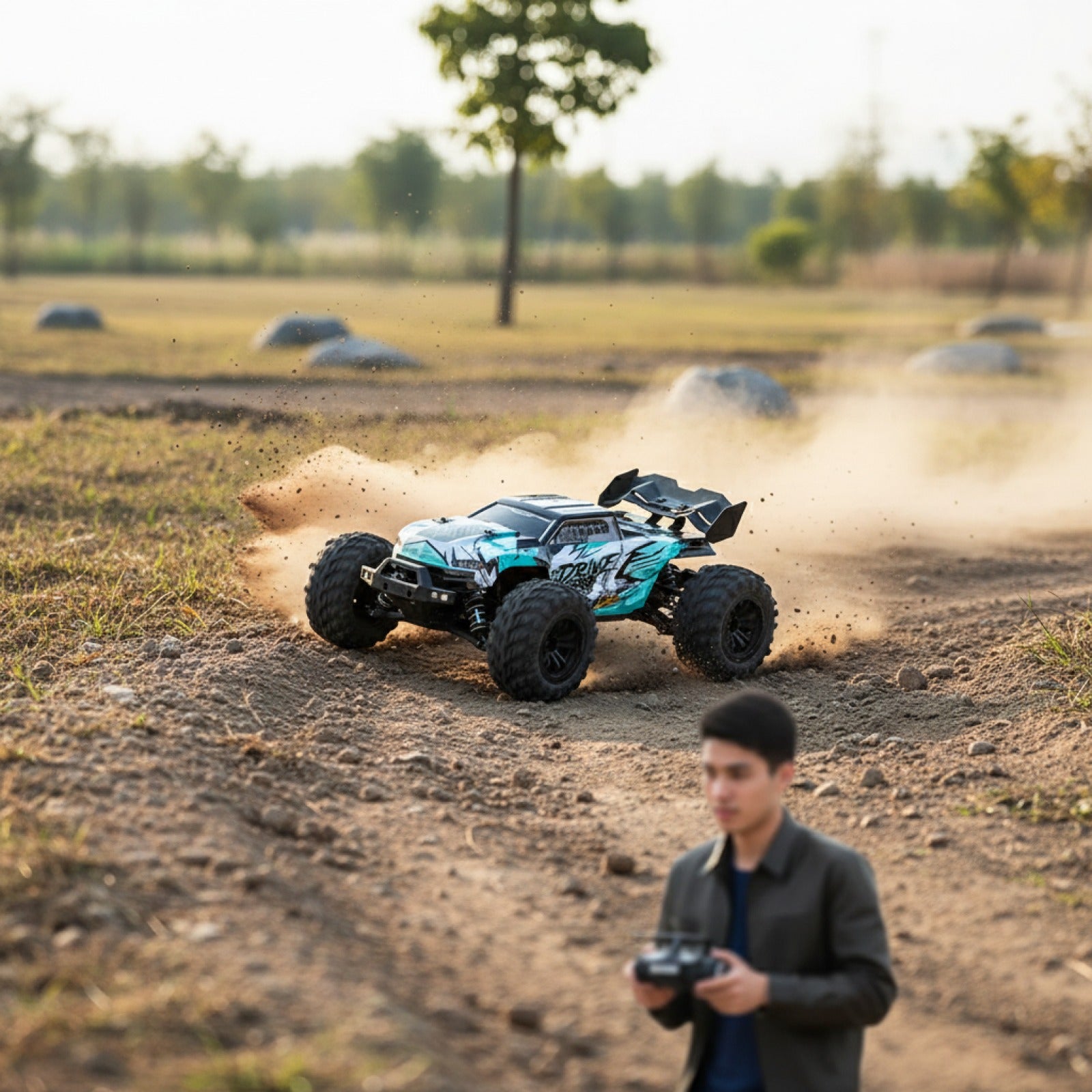 Voiture RC 1:16 Brushless Haute Vitesse 75 km/h - 4x4 Tout-Terrain & Drift
