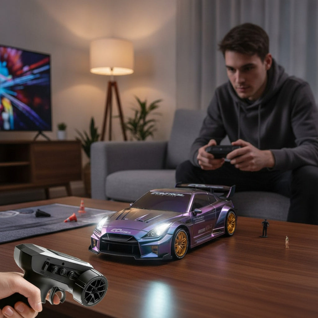 Voiture RC Drift JJRC Q228 4WD avec Lumières LED - Véhicule Télécommandé Compétition