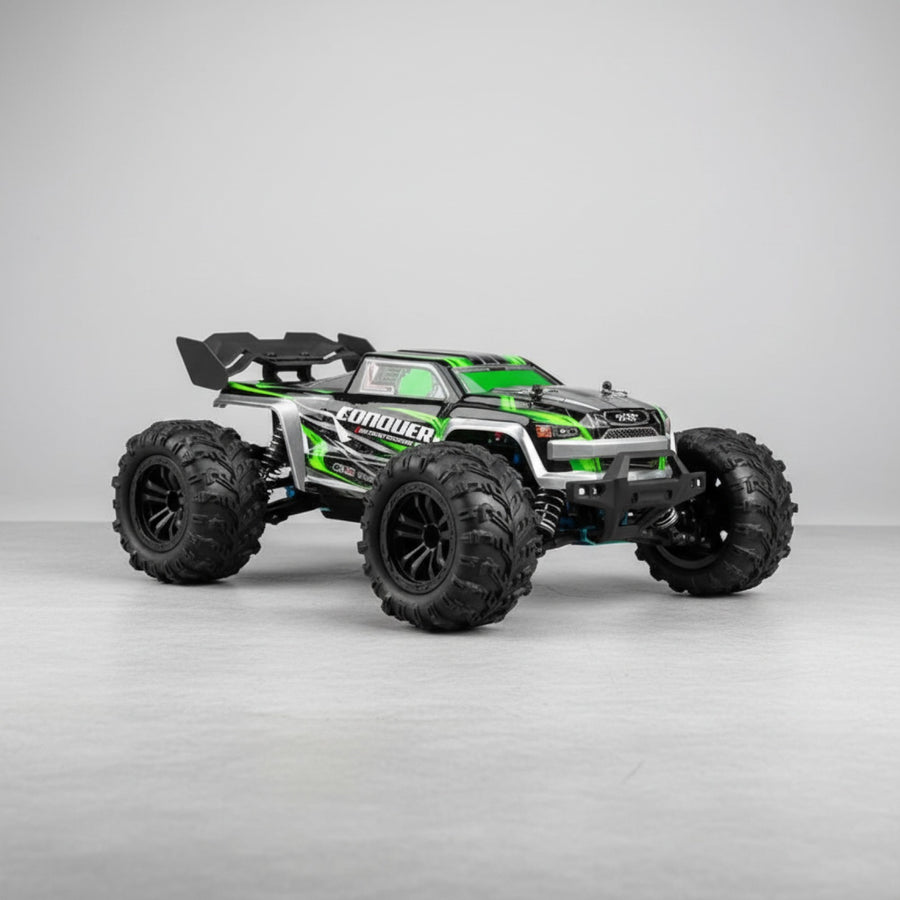 Voiture RC Haute Vitesse 4x4 Tout-Terrain avec LED - Modèle 16102