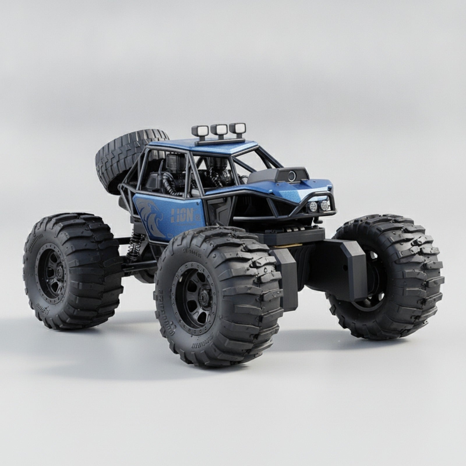 Voiture RC Amphibie Rock Crawler 4WD avec Caméra, Étanche IPX7, Contrôle APP & Gestuel