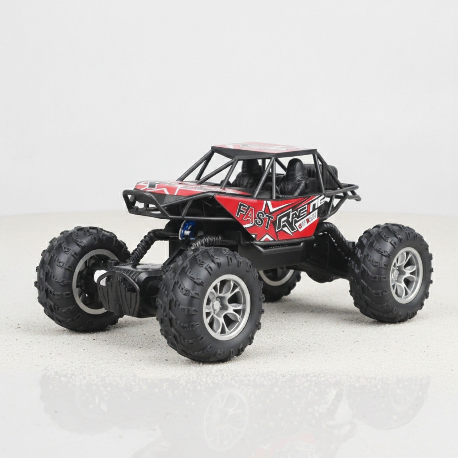 Voiture Télécommandée 4 Voies Tout-Terrain pour Enfants avec Pneus Antidérapants