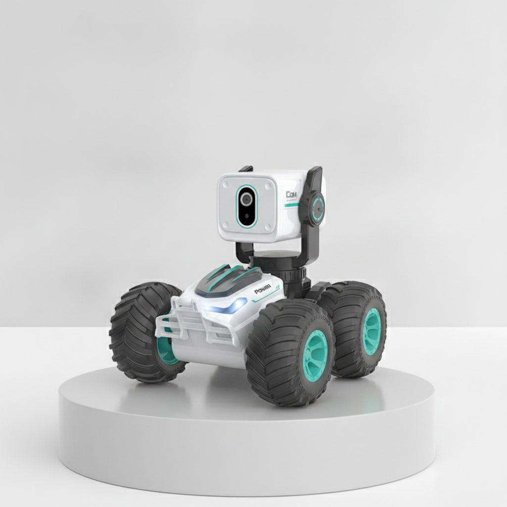Voiture Télécommandée Tout-Terrain avec Caméra HD et Intercom - Cadeau Enfant